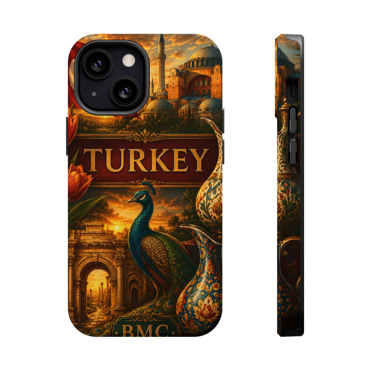 "Reinforced Magnetic Case Turkey✨ – Where East meets West"