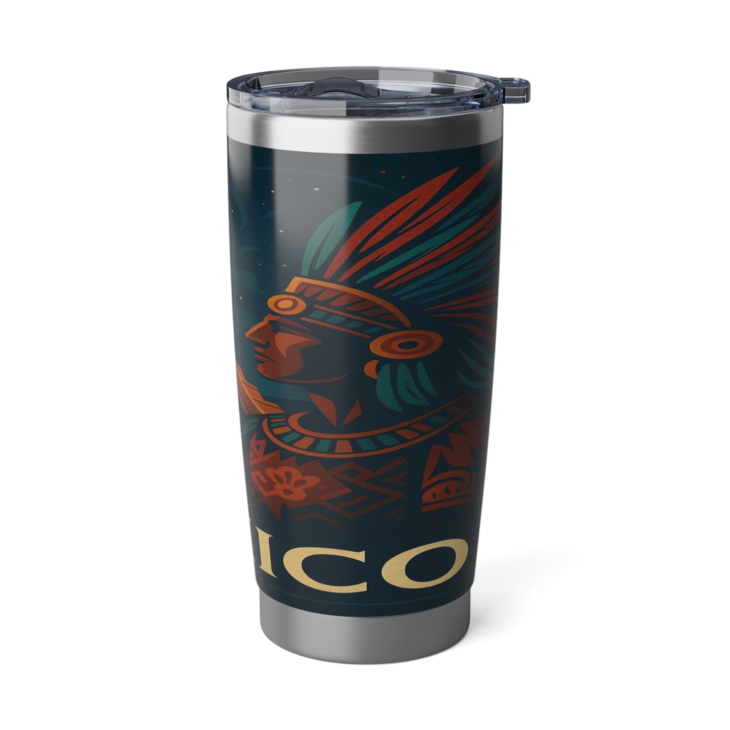 "Vaso Térmico Vagabond 20oz México: Tierra de Colores, Cultura y Corazón 🌵🎉🪅"