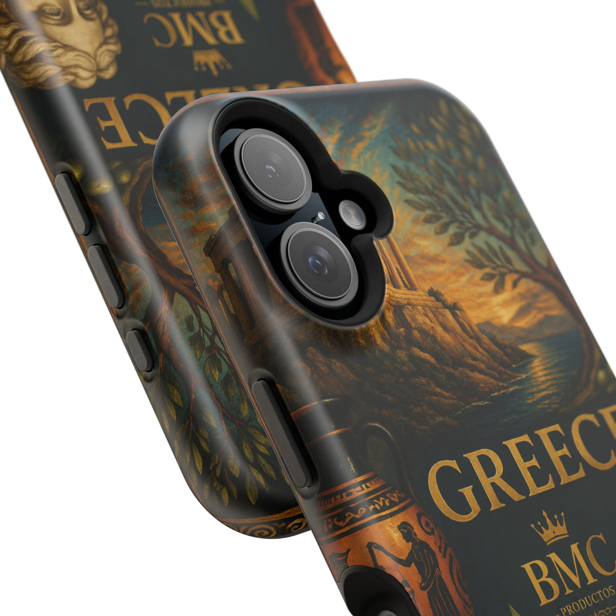 "Funda Magnética Reforzada Magnética Reforzada Grecia: Cuna de Dioses, Maravillas y Filosofía 🌊🏛️⚡"