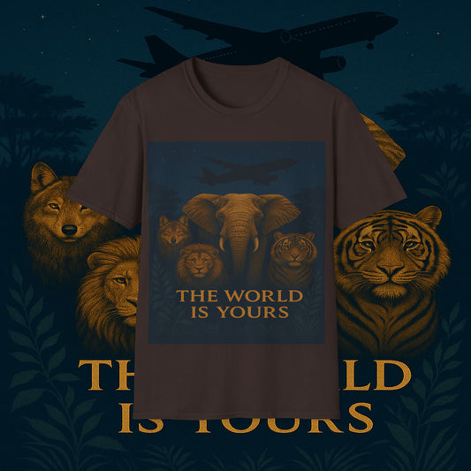 "Camiseta El mundo es tuyo"🌍✨