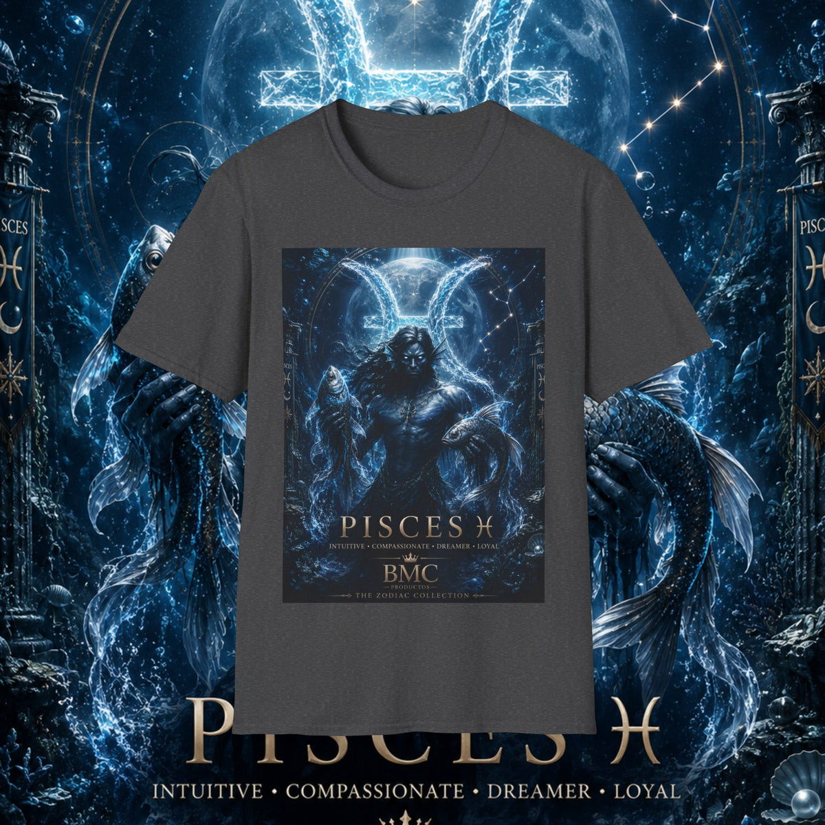 "Camiseta Piscis — El Guardián de las Profundidades"