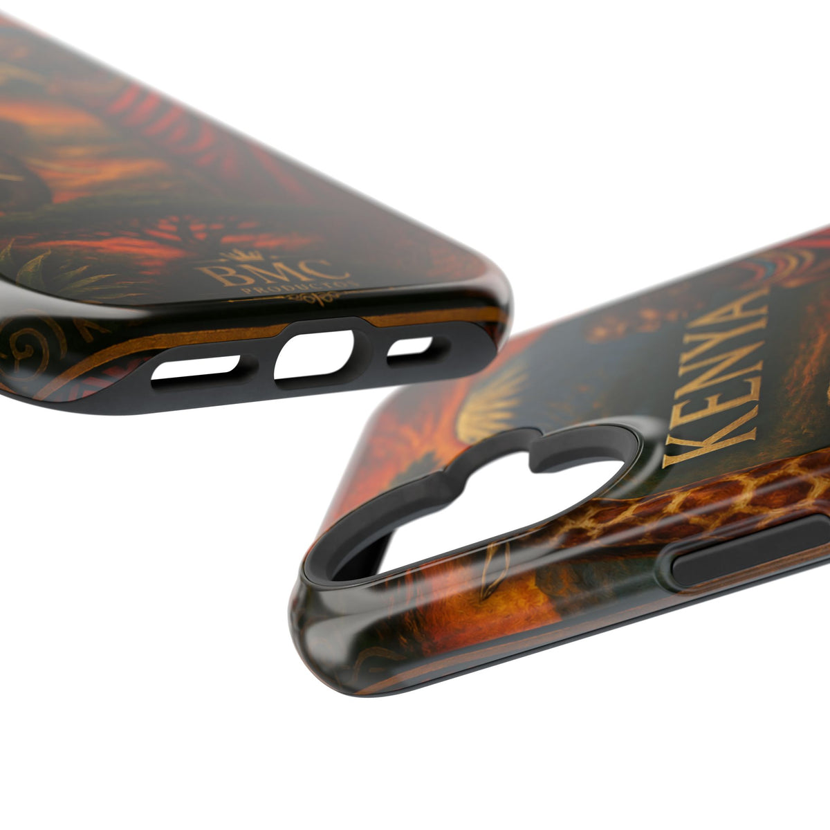 "Reinforced Magnetic Case Kenya: Wild Adventure and Land of Infinite Horizons 🦁🌄🏕️"