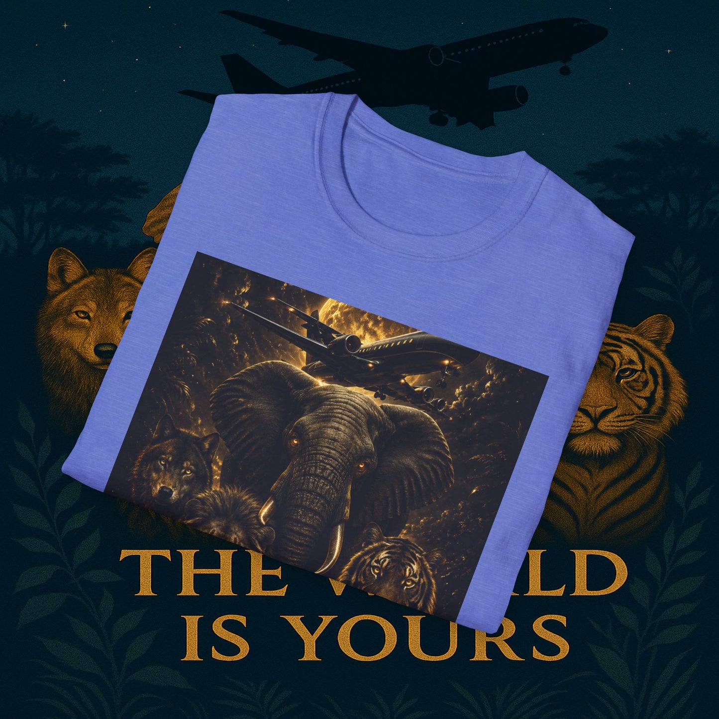 "Camiseta El mundo es tuyo"🌍✨