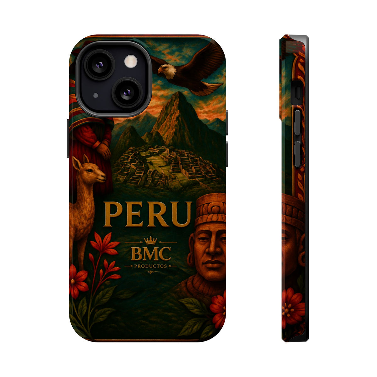 "Peru: Mysticism, History, and Eternal Wonders Reinforced Magnetic Case 🏔️🦙🛕"