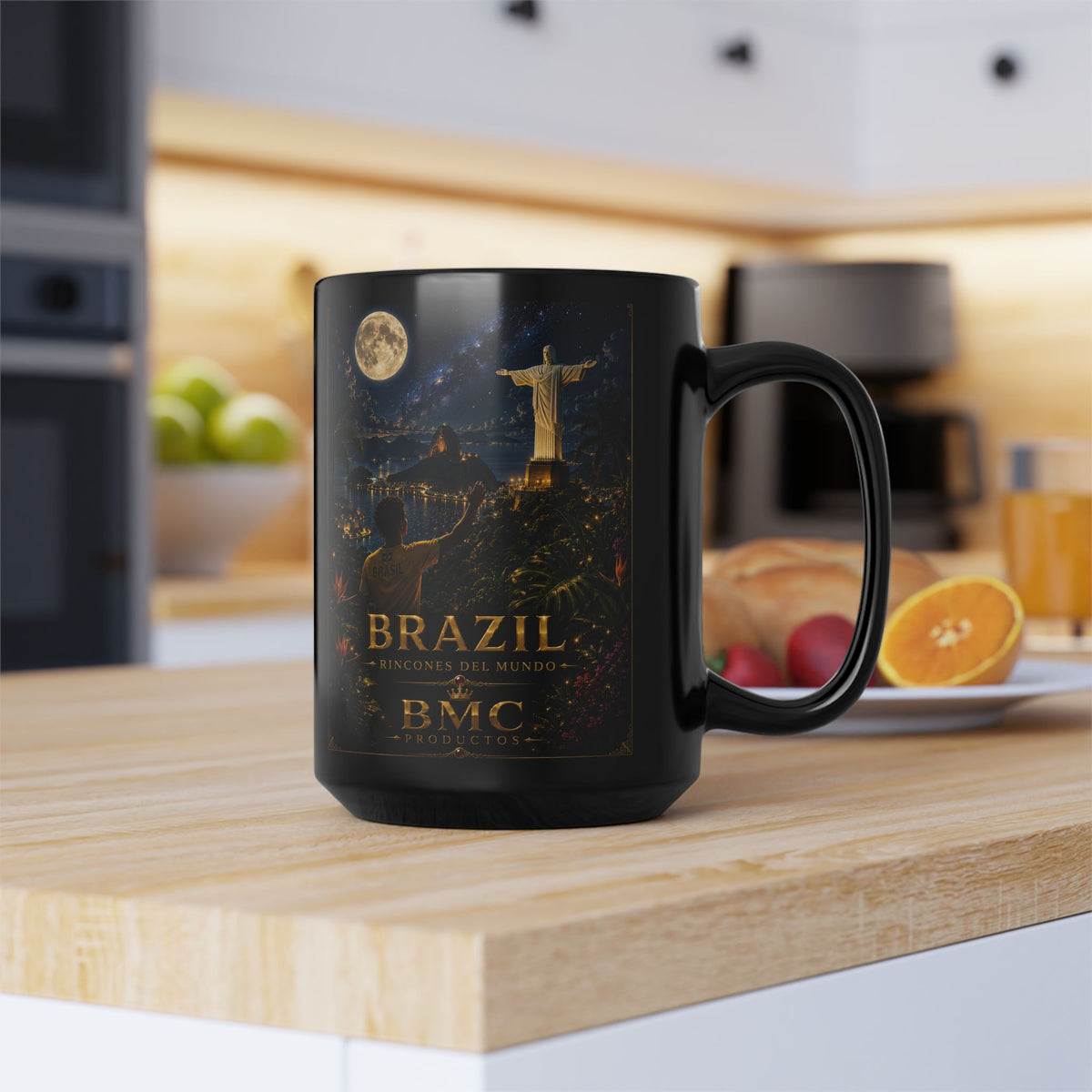 "Taza Brasil: Ritmo, Naturaleza y Alegría Infinita 🎶🌴🏖️"