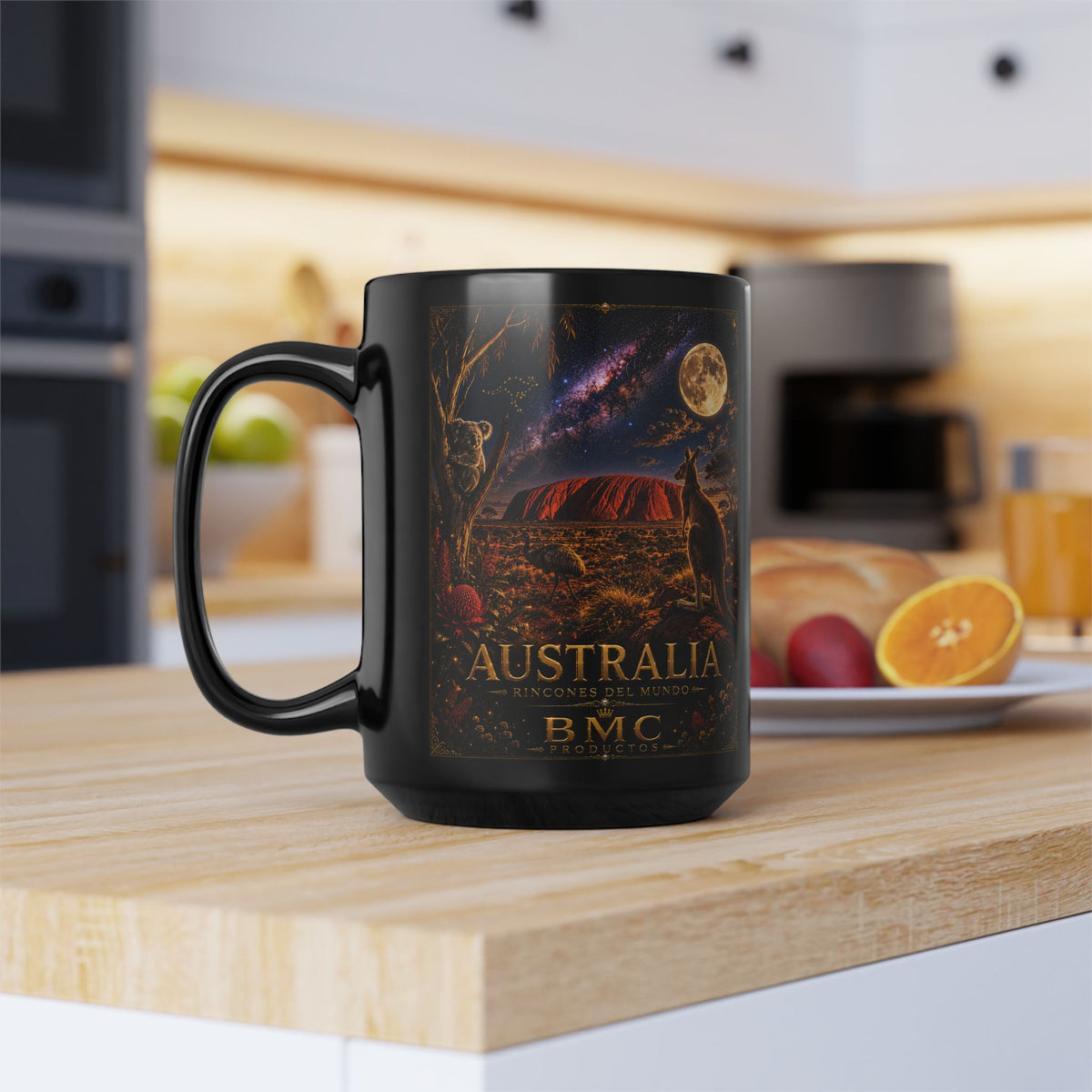 "Taza Australia🌞 – Tierra de maravillas naturales y espíritu libre"