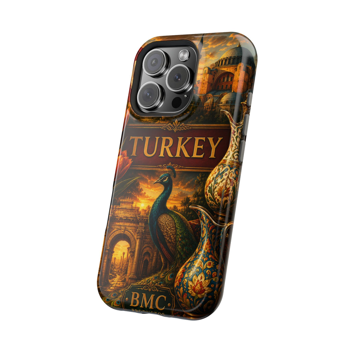 "Reinforced Magnetic Case Turkey✨ – Where East meets West"