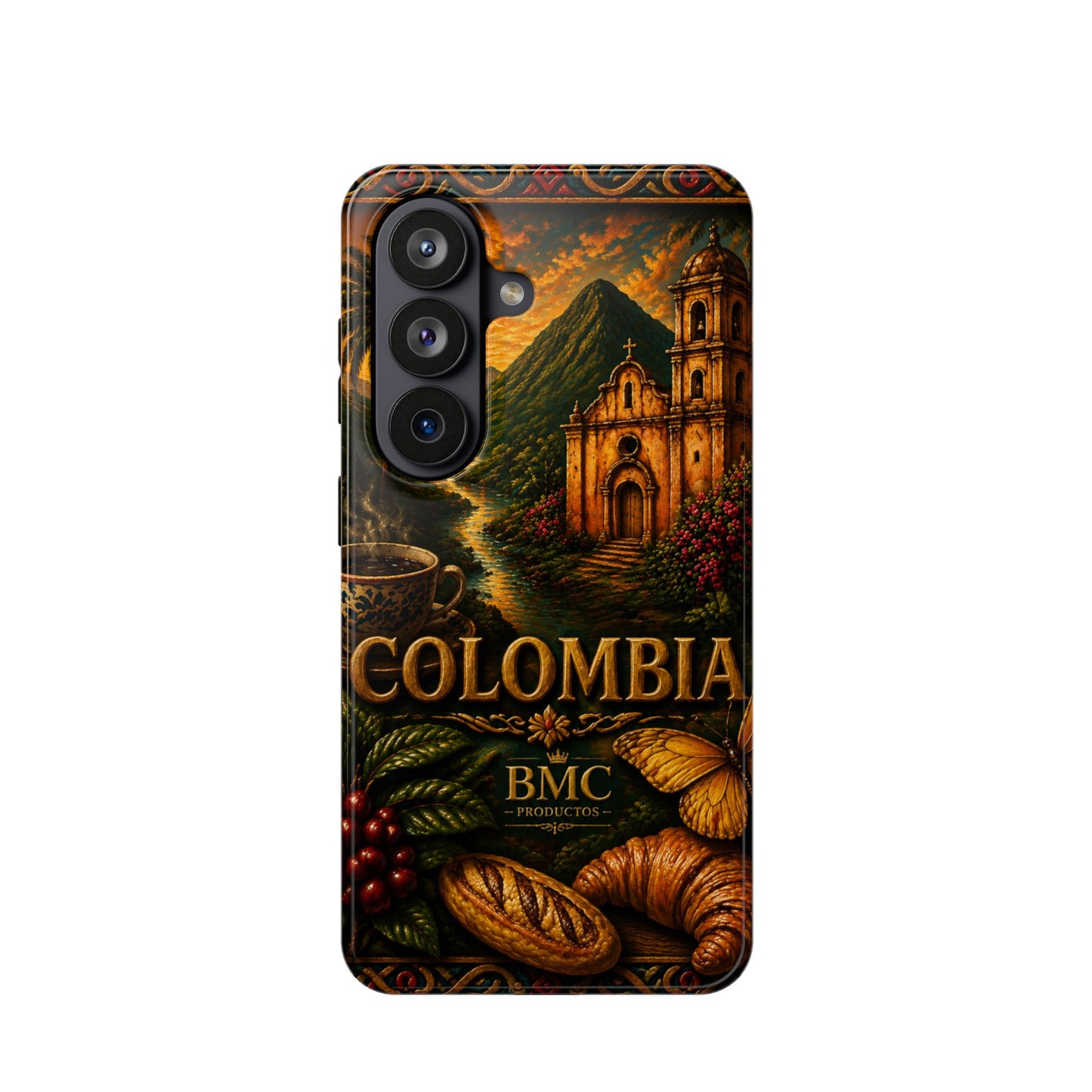 "Funda Magnética Reforzada Colombia: Magia de Colores, Café y Tradición ☕🎨🌄"