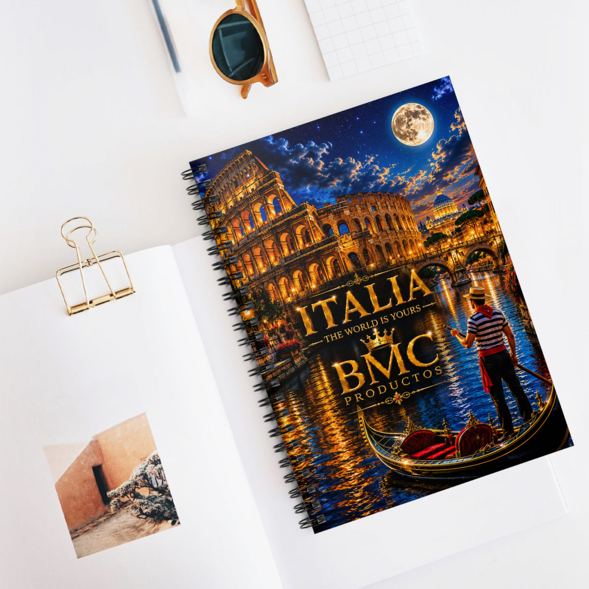 "Italian notebook: Art, Passion and Eternal Flavors 🎨🍝🏛️"