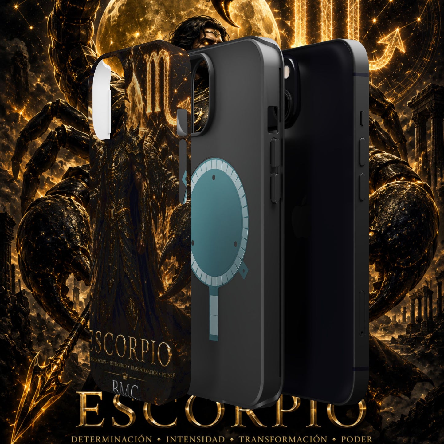 "Funda Magnética Reforzada ESCORPIO – El Vigilante de las Sombras"