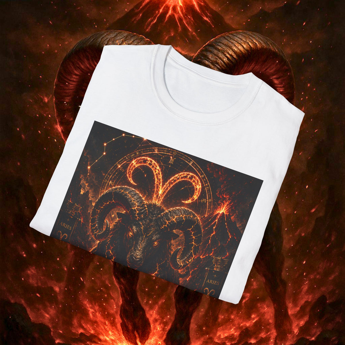 "Camiseta ♈ Aries — Espíritu de fuego"