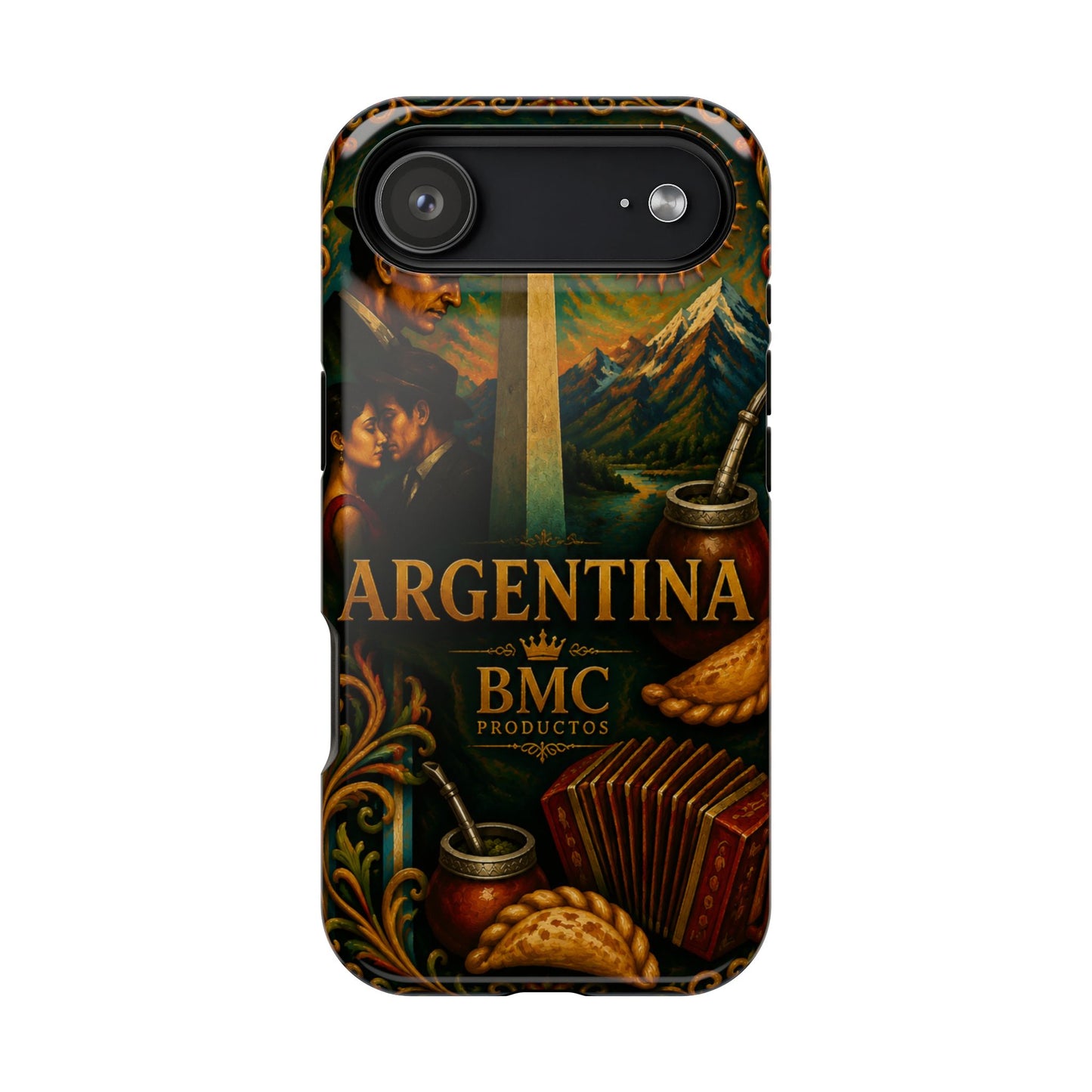 "Funda Magnética Reforzada Argentina: Pasión, Tradición y Tierra de Sueños🔥🏞️"