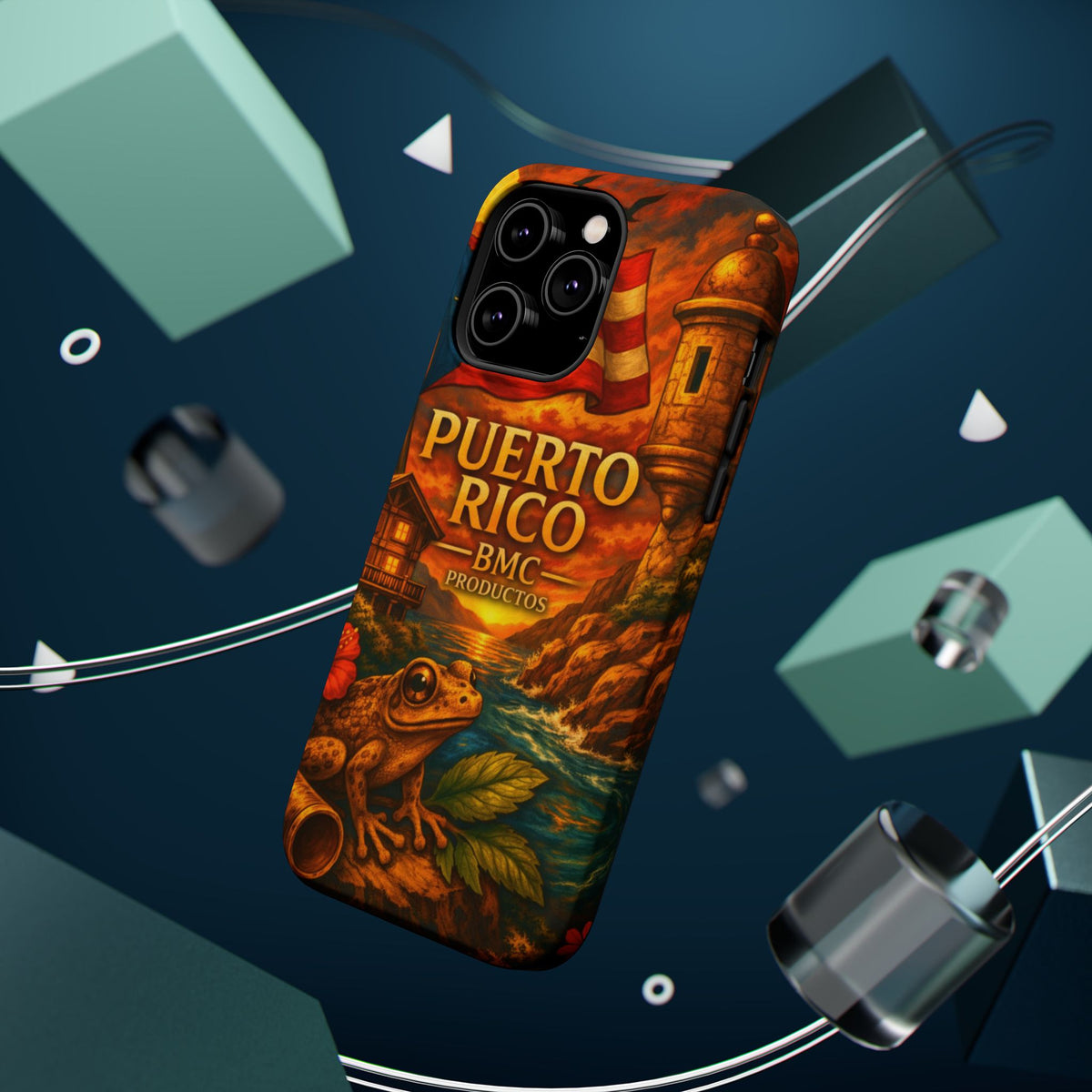 "Reinforced Magnetic Case Puerto Rico – Caribbean rhythm, soul, and color"
