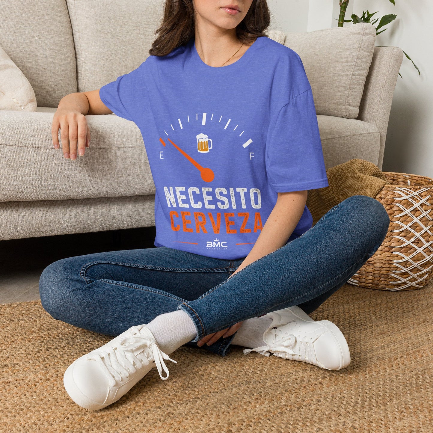 "Camiseta 🍺 Necesito Cerveza"
