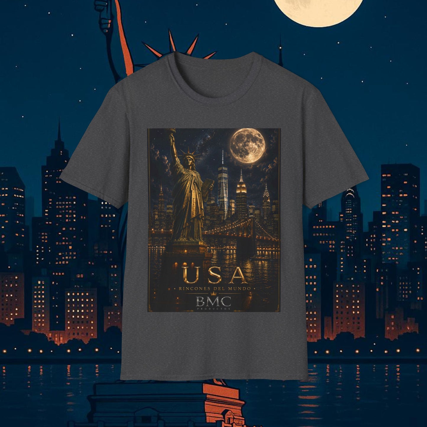"Camiseta Estados Unidos: Sueños, Libertad y Grandes Horizontes 🗽🏜️🌆"
