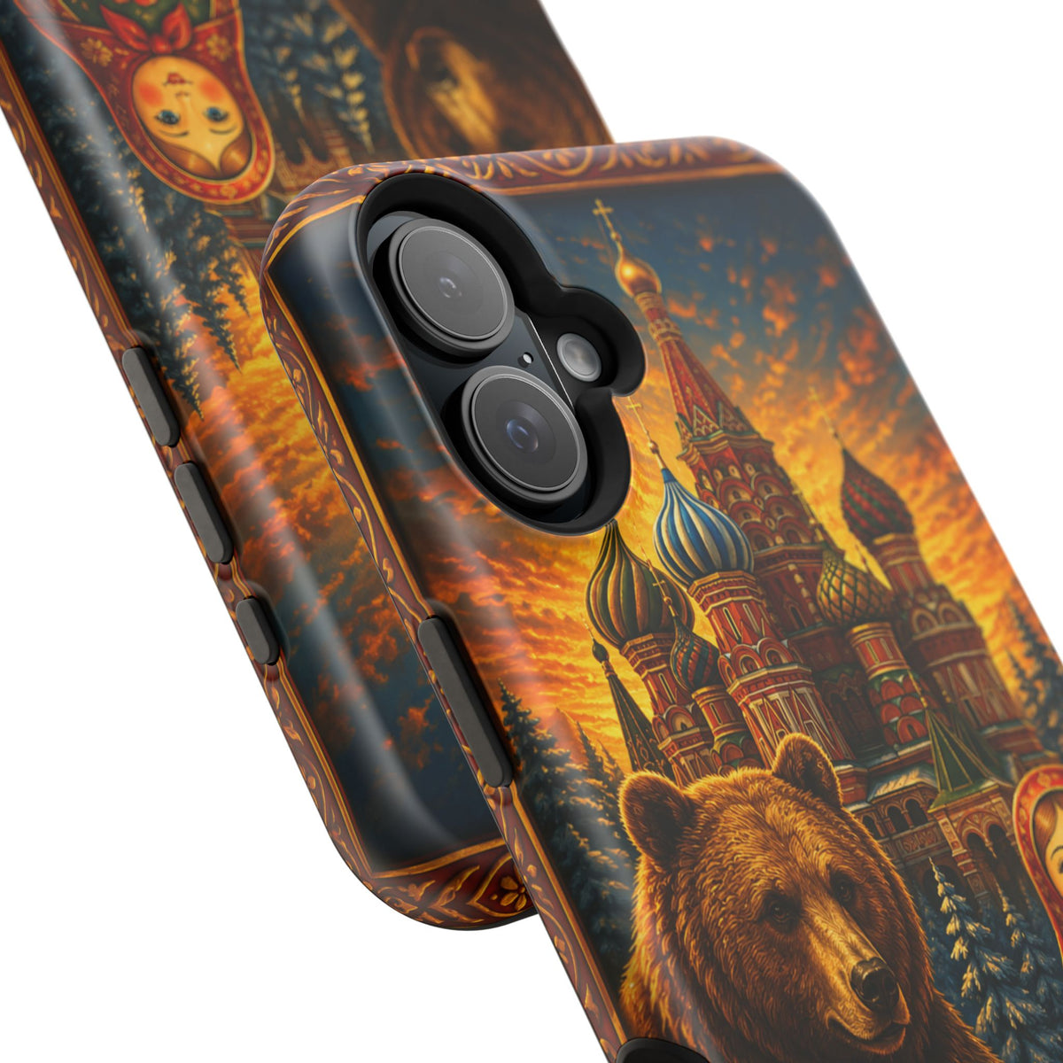 "Reinforced Magnetic Case Russia❄️ – Land of history, mystery, and grandeur"