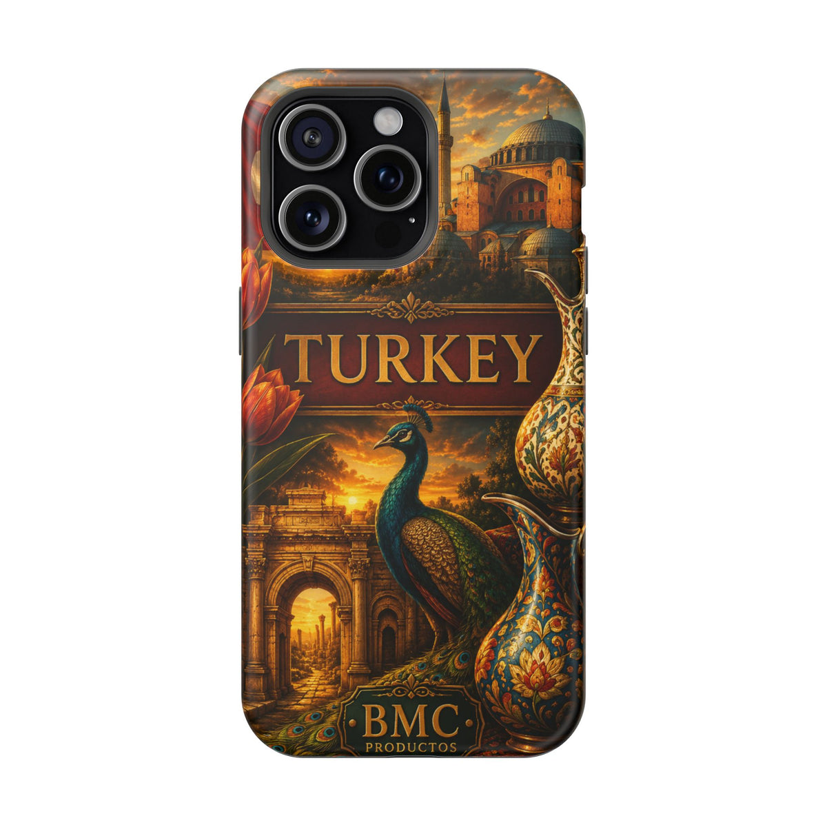 "Reinforced Magnetic Case Turkey✨ – Where East meets West"