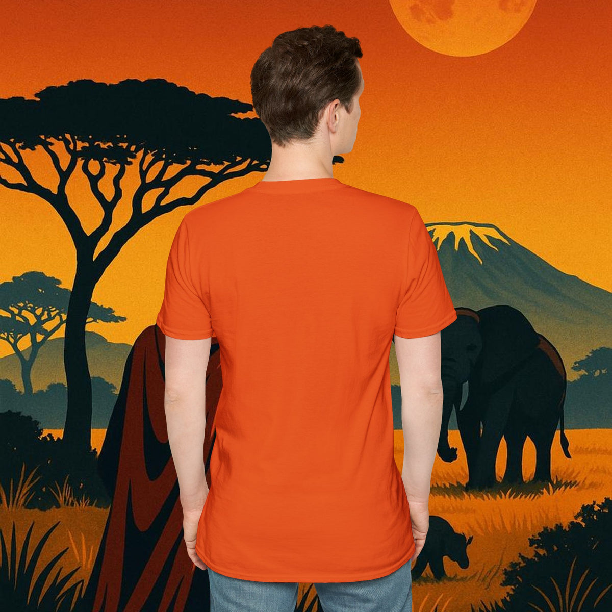 "Camiseta Kenia: Aventura Salvaje y Tierra de Horizontes Infinitos 🦁🌄🏕️"
