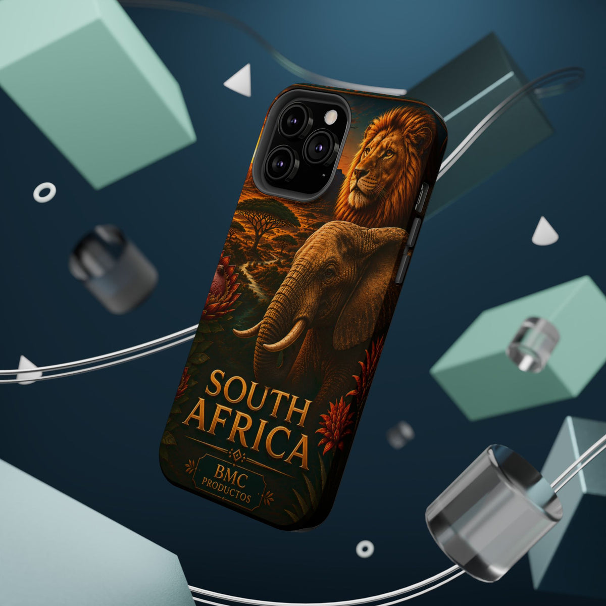 "Reinforced Magnetic Case South Africa 🌍 – A world of adventure and diversity"