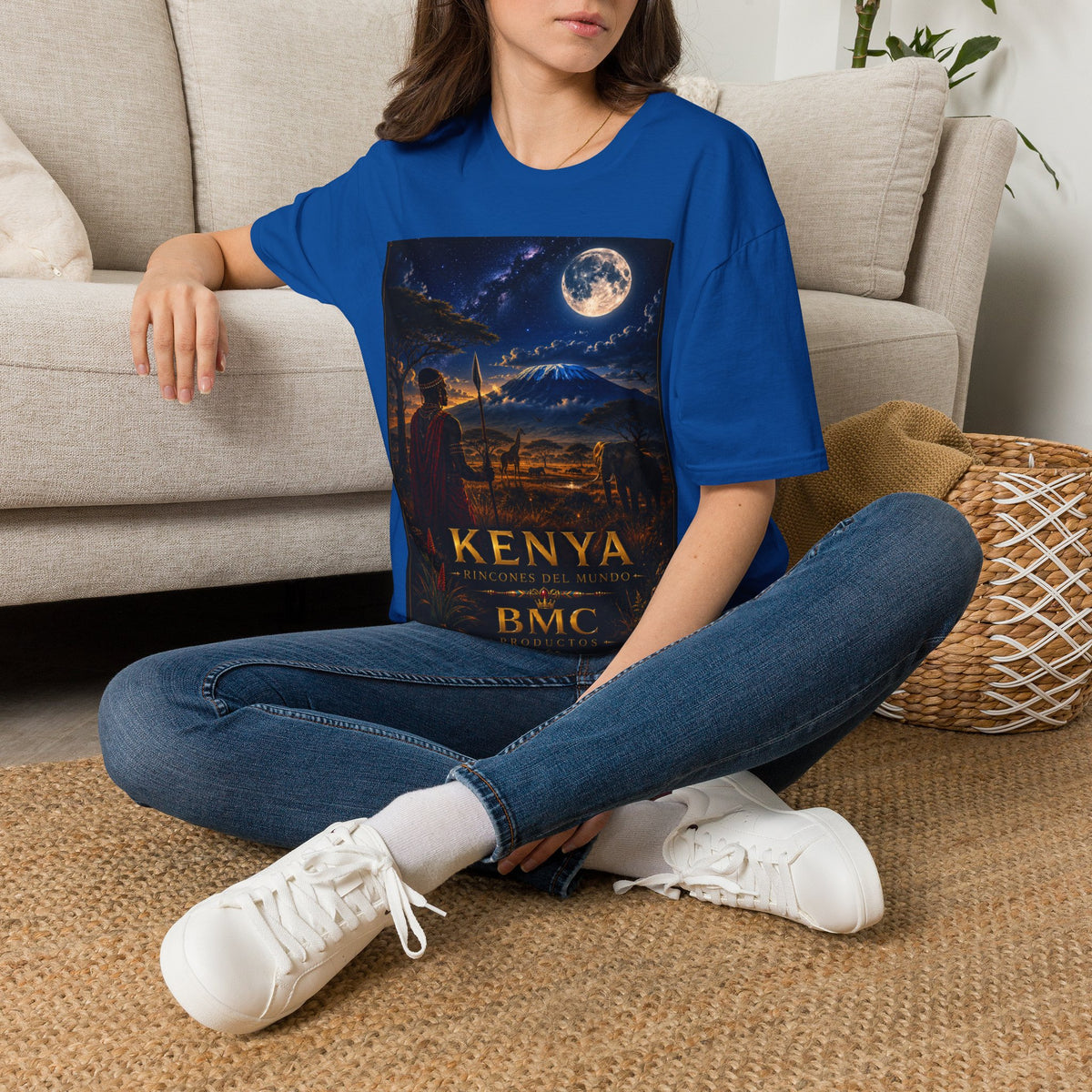 "Camiseta Kenia: Aventura Salvaje y Tierra de Horizontes Infinitos 🦁🌄🏕️"