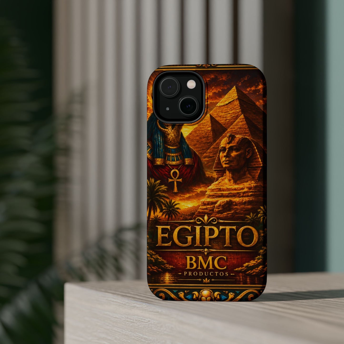 "Funda Magnética Reforzada Egipto Misterio Dorado del Nilo 🏺🌅🐫