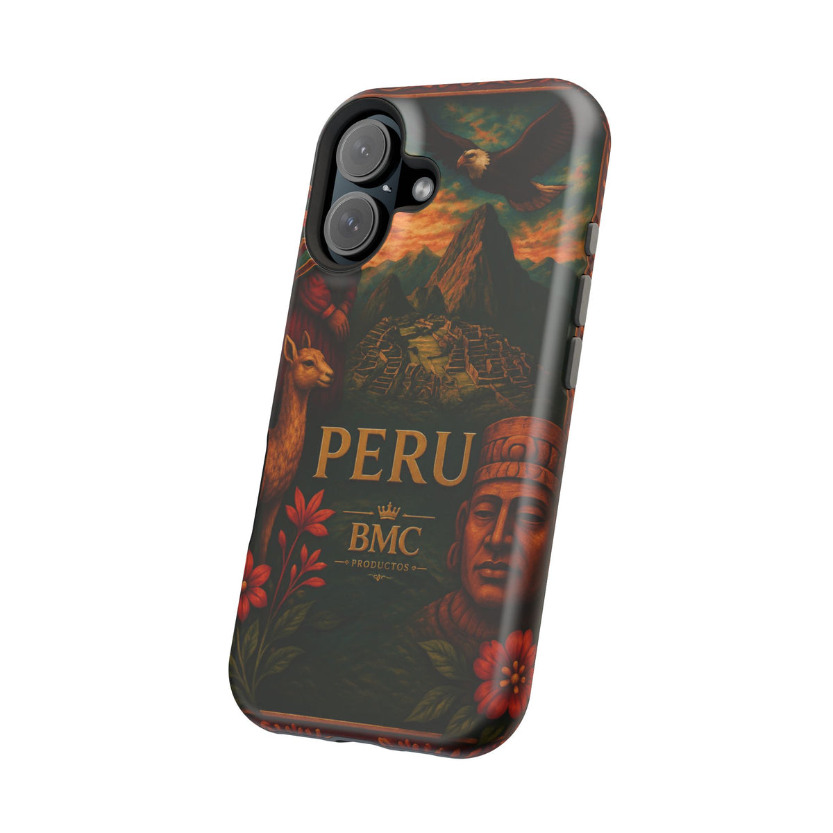 "Peru: Mysticism, History, and Eternal Wonders Reinforced Magnetic Case 🏔️🦙🛕"