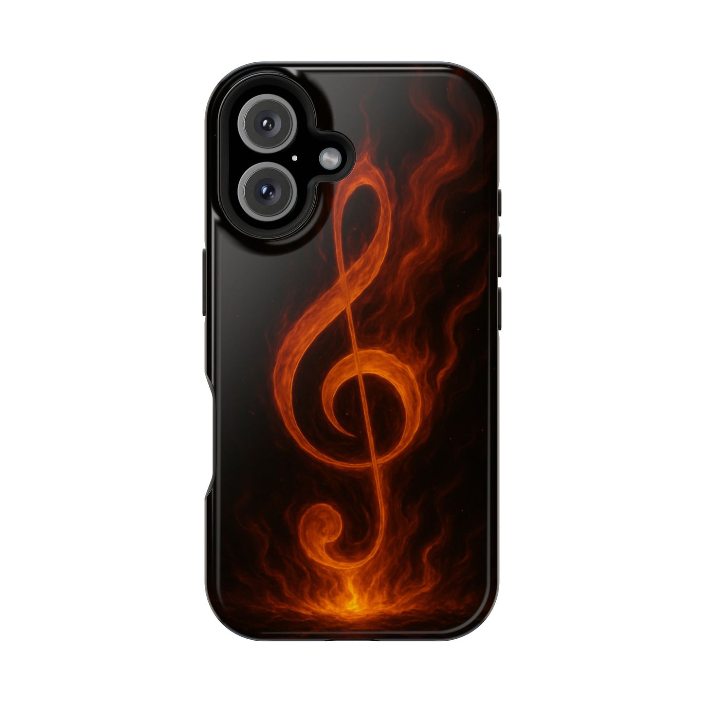 "Funda Magnética Reforzada Magnética Reforzada clave de sol 🎼🔥Donde nace una nota… nace una llama.” 🔥🎼
