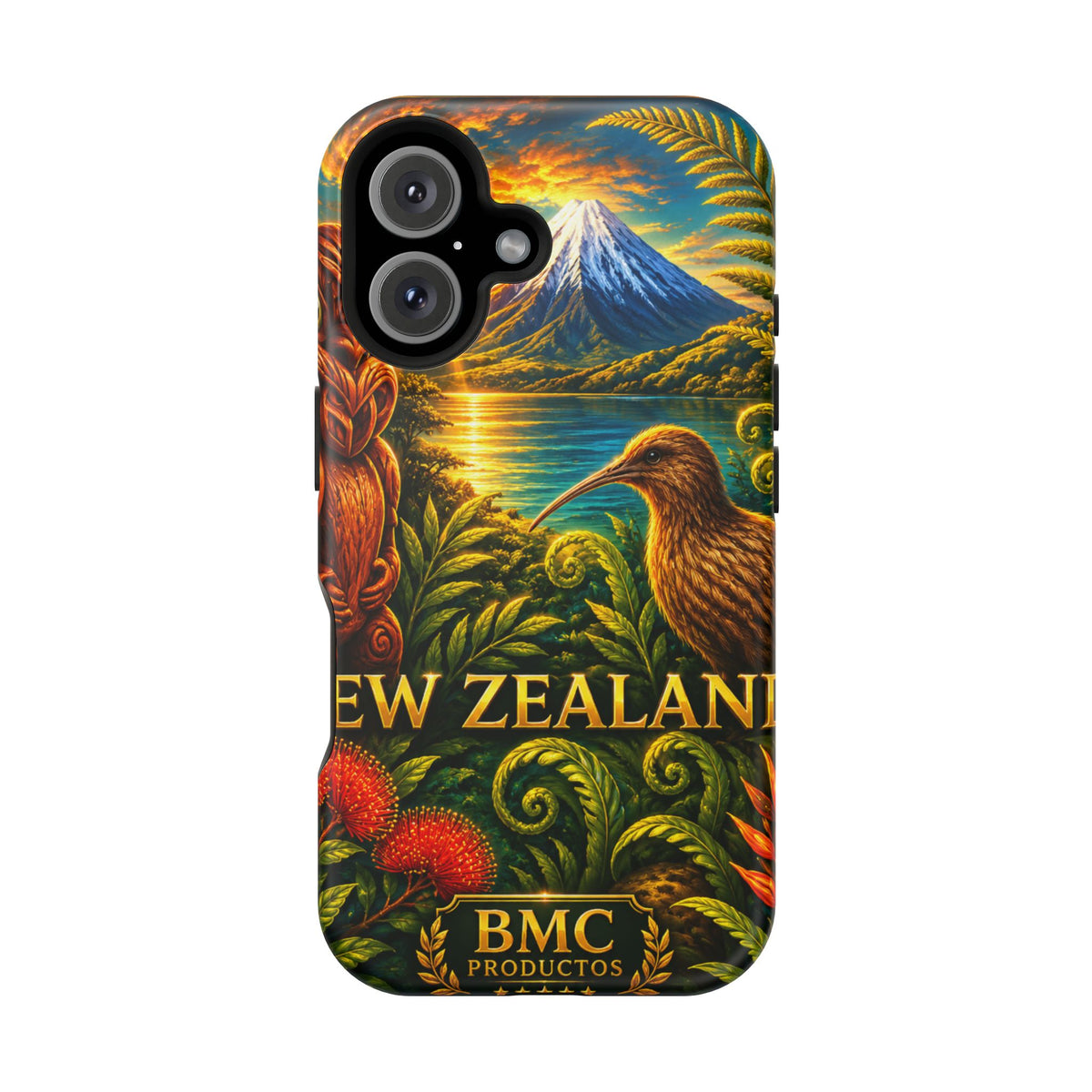 "New Zealand Reinforced Magnetic Case🏞️ – A paradise of nature and adventure"