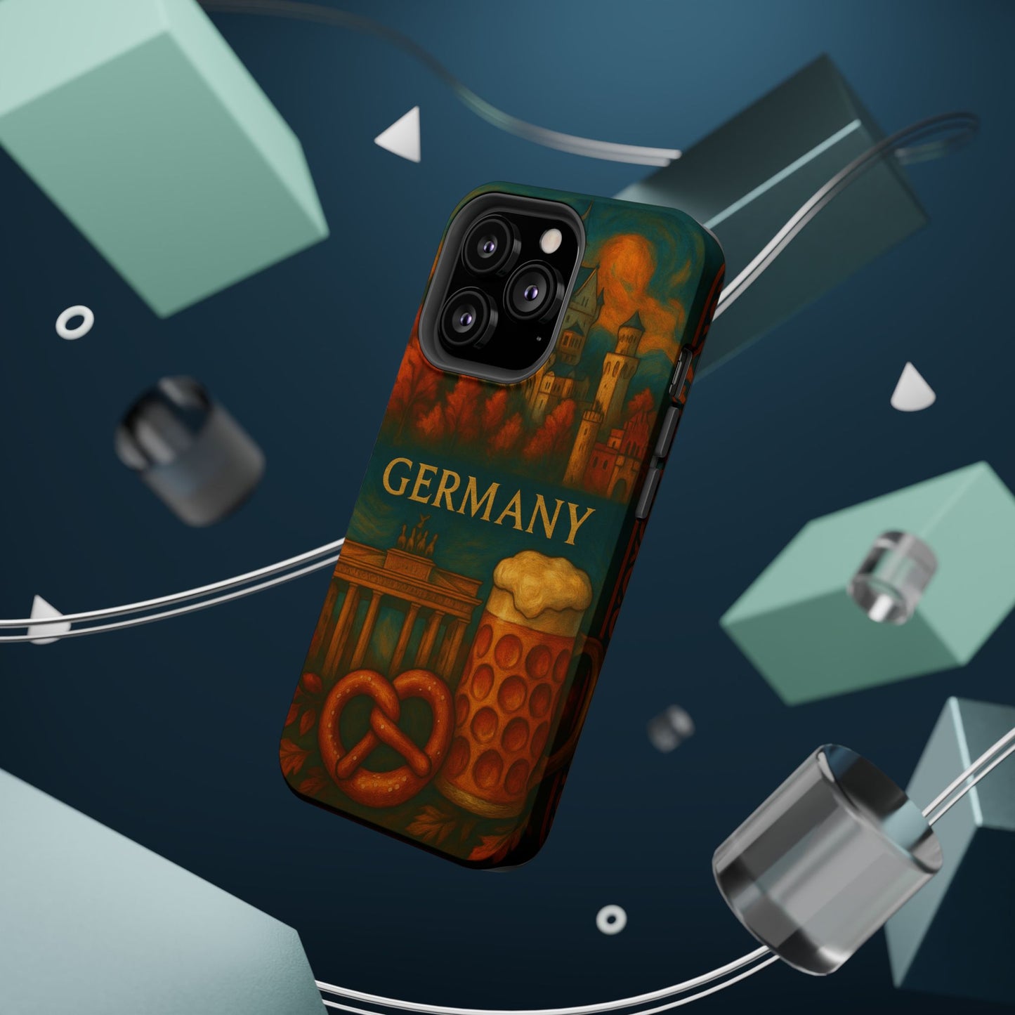 "Funda Magnética Reforzada Alemania: Fortaleza, Historia y Tradición 🎖️🏰🍺"