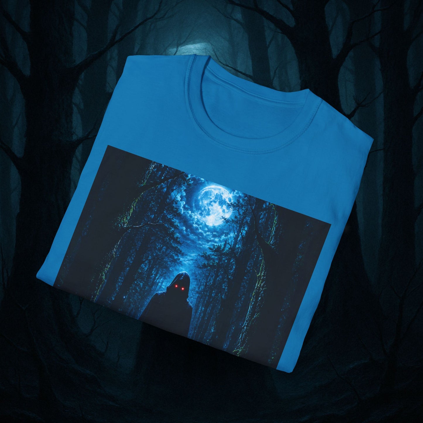 "Camiseta 🖤 El Vigía del Bosque Oscuro"