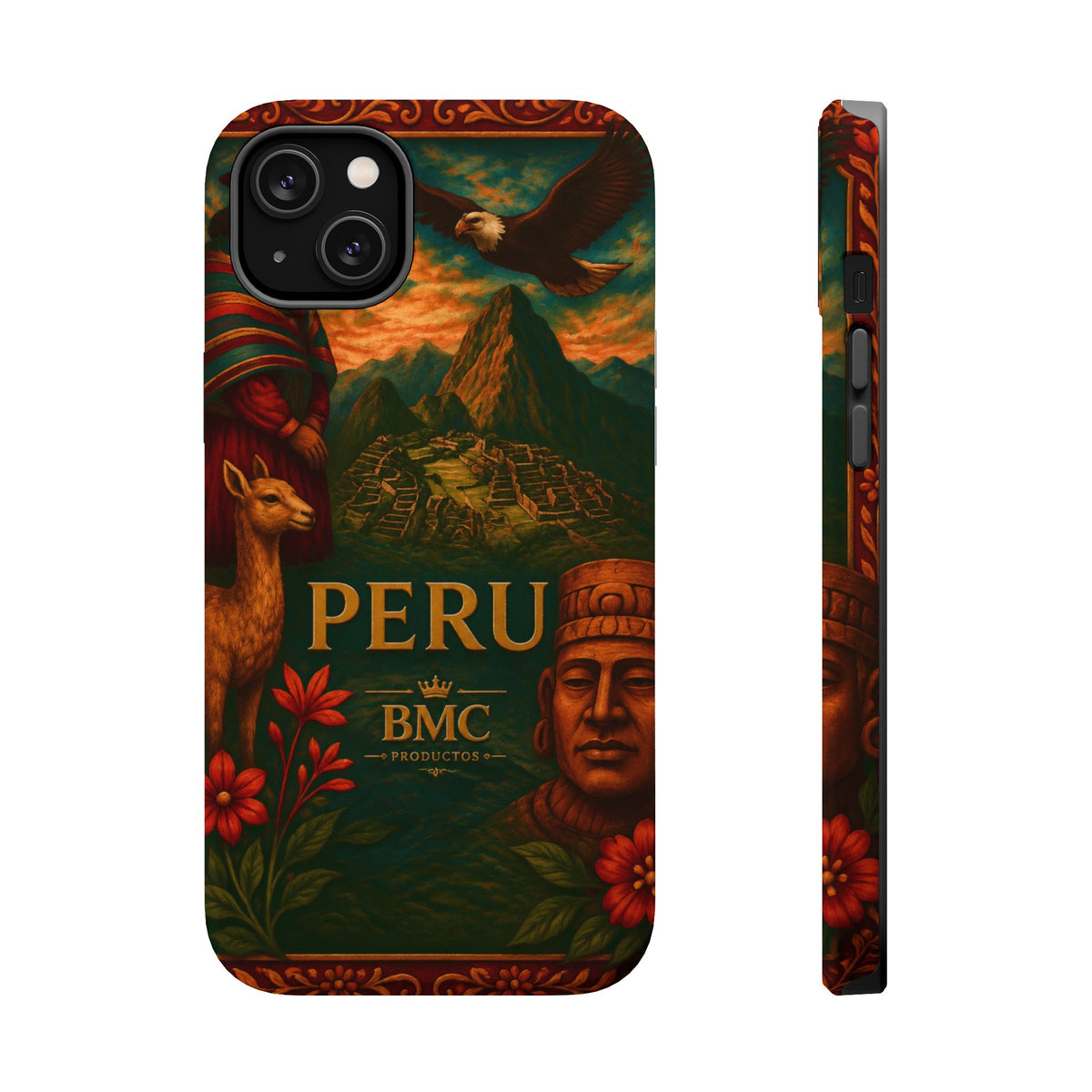"Peru: Mysticism, History, and Eternal Wonders Reinforced Magnetic Case 🏔️🦙🛕"