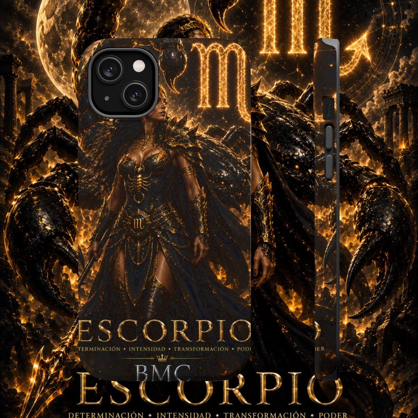 "Funda Magnética Reforzada ESCORPIO M –La Vigilante de las Sombras"