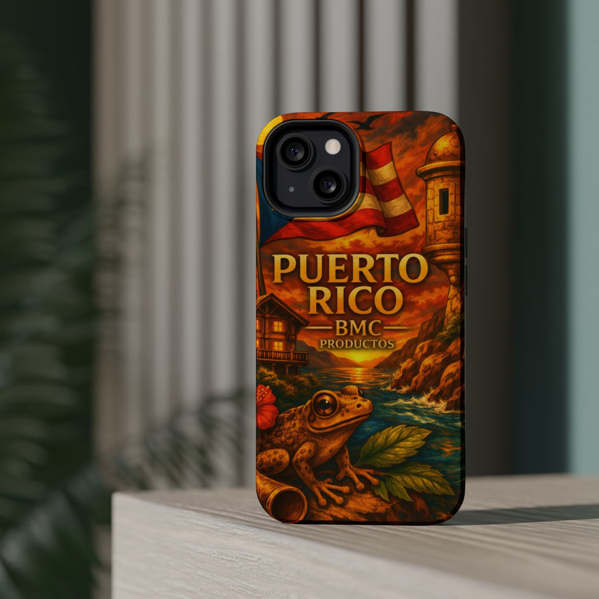 "Reinforced Magnetic Case Puerto Rico – Caribbean rhythm, soul, and color"