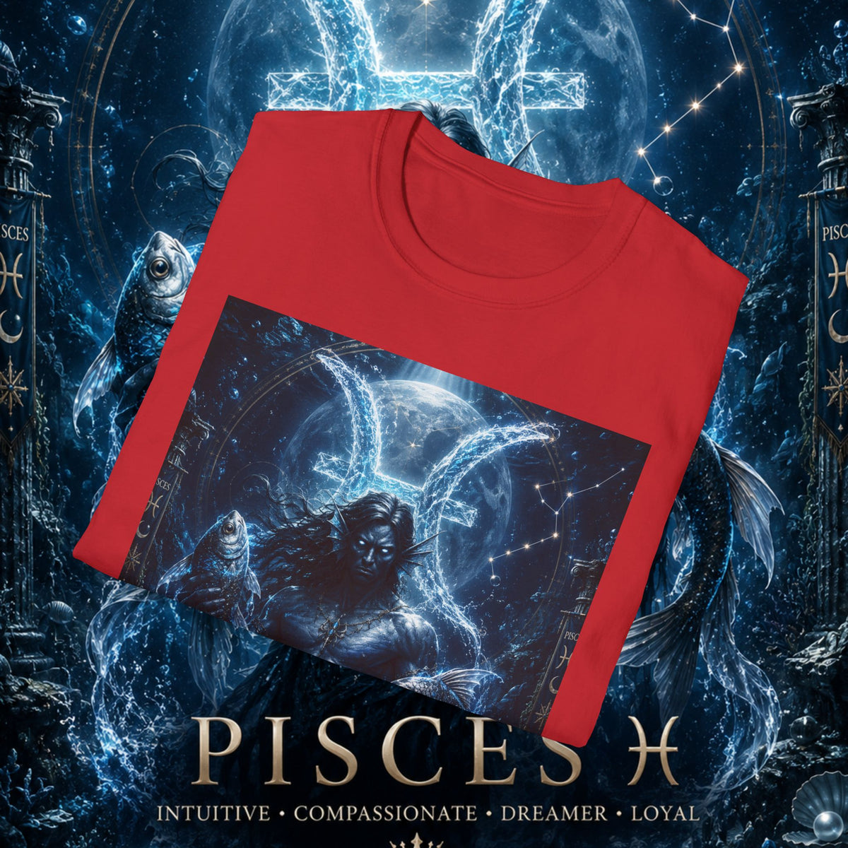 "Camiseta Piscis — El Guardián de las Profundidades"