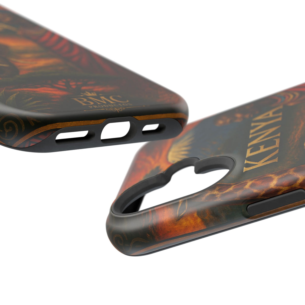 "Reinforced Magnetic Case Kenya: Wild Adventure and Land of Infinite Horizons 🦁🌄🏕️"