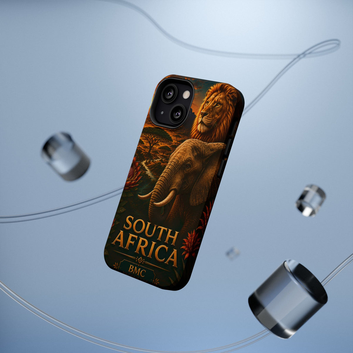 "Reinforced Magnetic Case South Africa 🌍 – A world of adventure and diversity"
