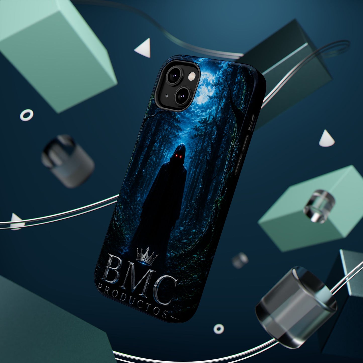 "Funda Magnética Reforzada🖤 El Vigía del Bosque Oscuro"
