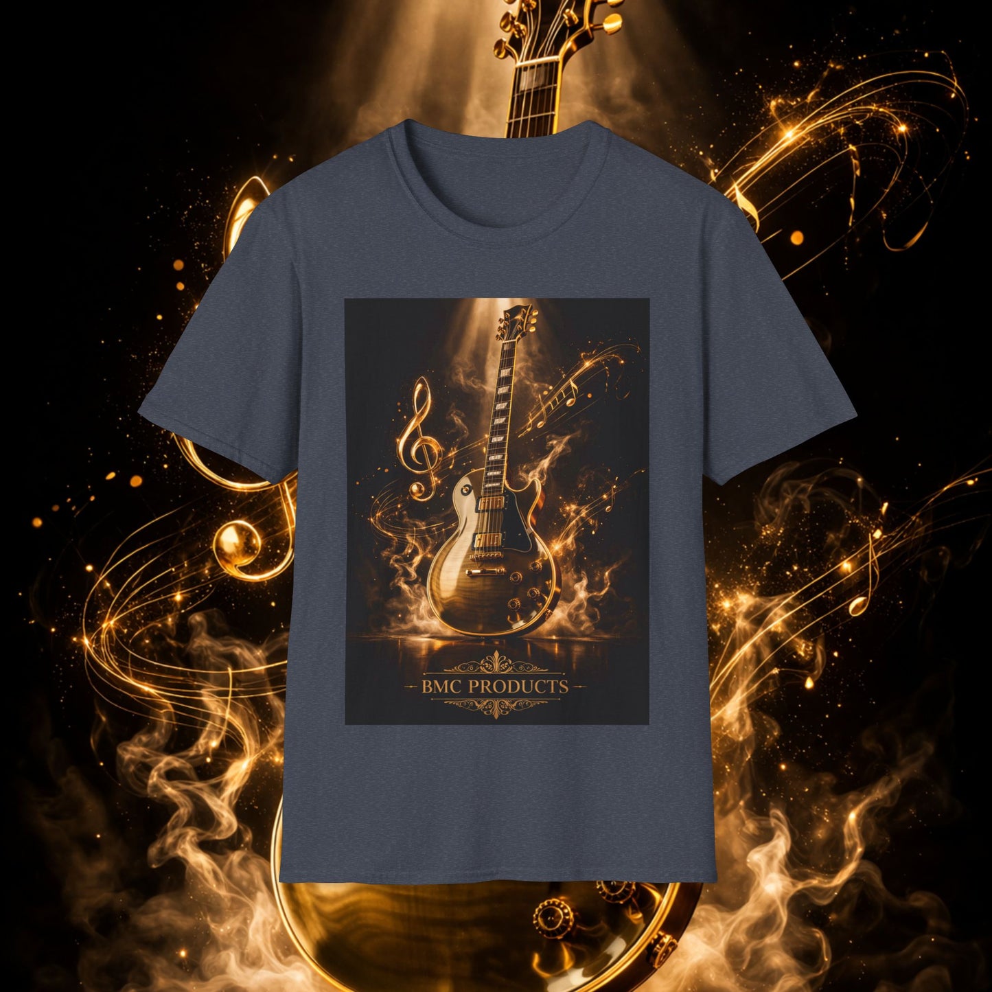 "Camiseta guitarra 🎸🔥Donde vibra una cuerda, nace una llamarada.” 🔥🎸