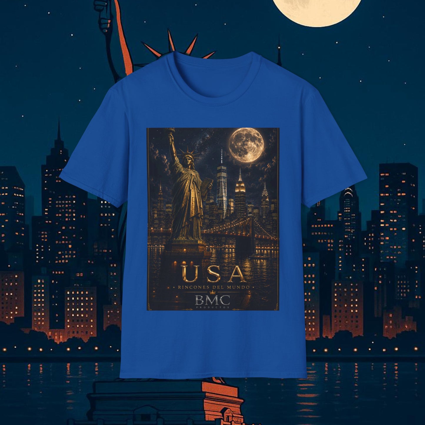 "Camiseta Estados Unidos: Sueños, Libertad y Grandes Horizontes 🗽🏜️🌆"
