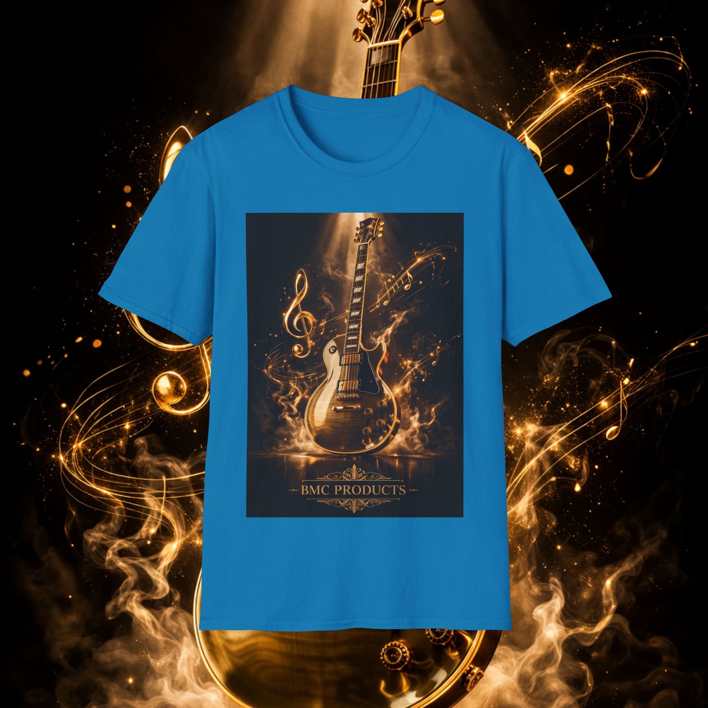 "Camiseta guitarra 🎸🔥Donde vibra una cuerda, nace una llamarada.” 🔥🎸