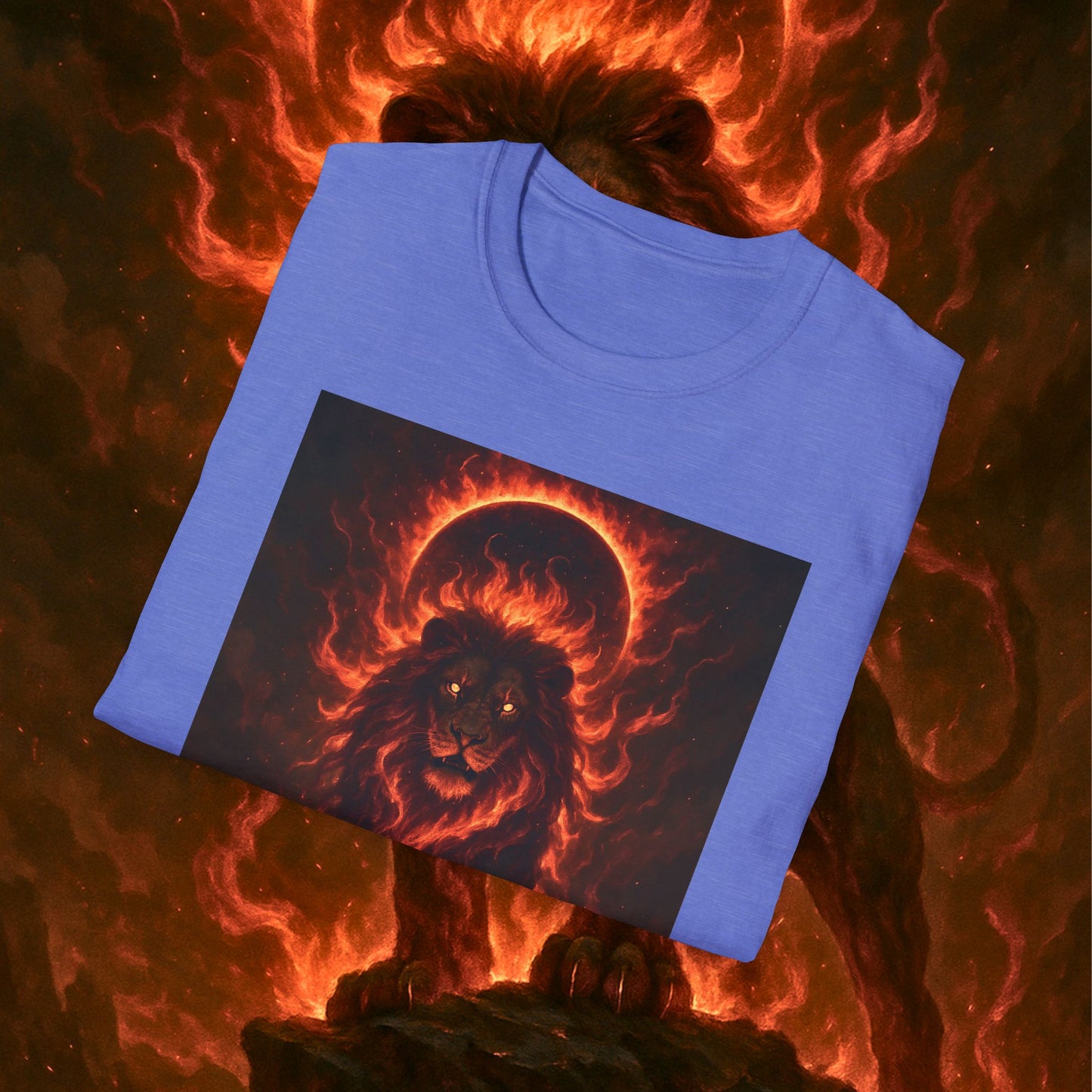 "Camiseta ♌ Leo — Soberano del fuego eterno"