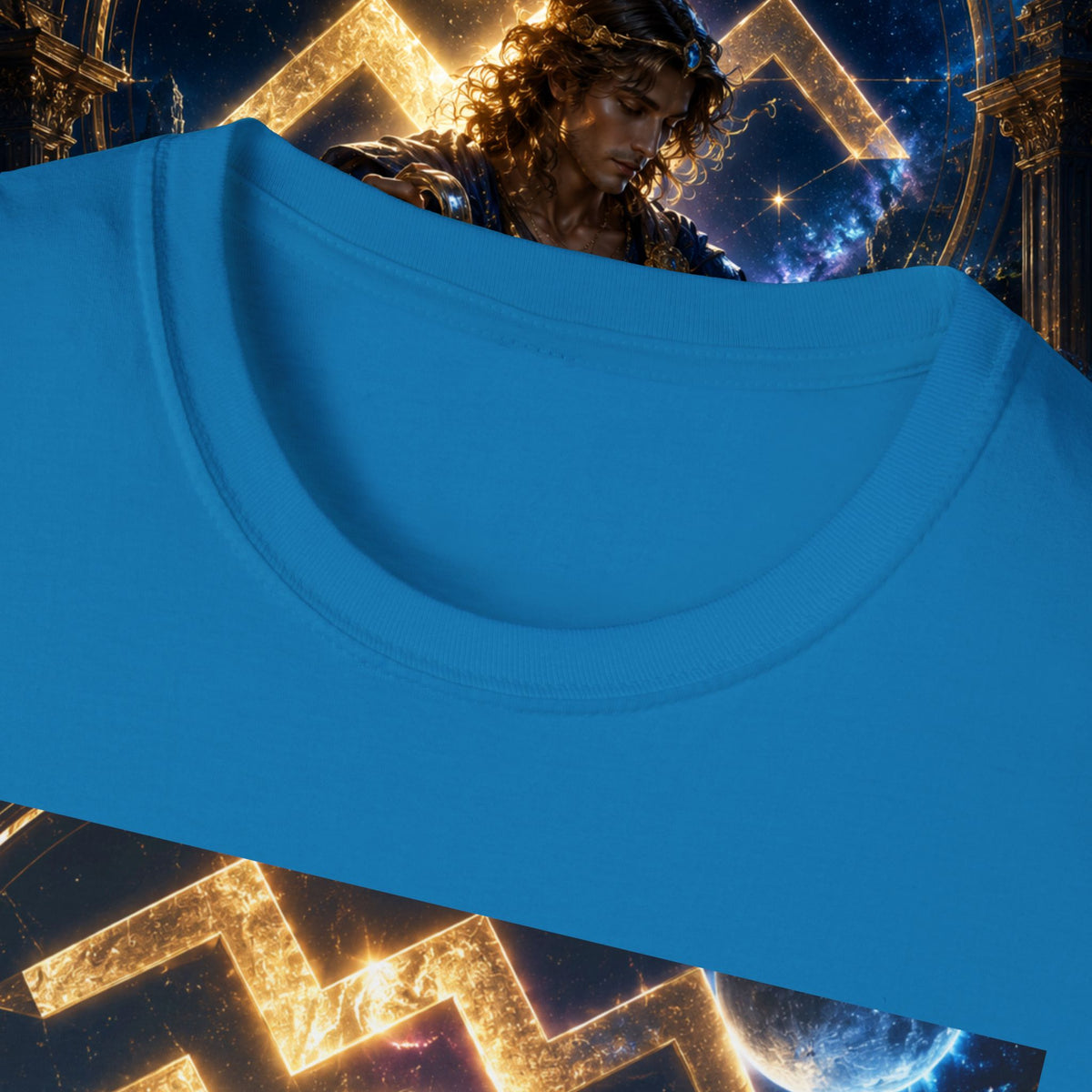 "Camiseta ♒ ACUARIO – El Visionario del Cielo y el Agua"