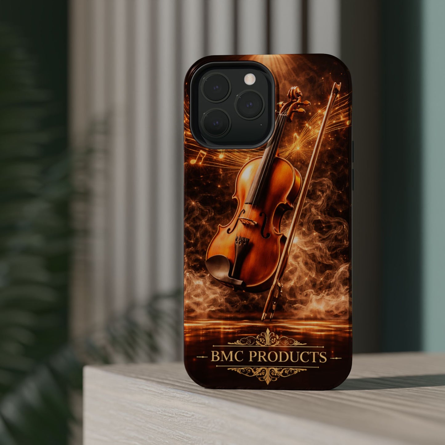 "Funda Magnética Reforzada Magnética Reforzada violin 🎻🔥 “Toca con el alma. Quema con cada nota.” 🔥🎻
