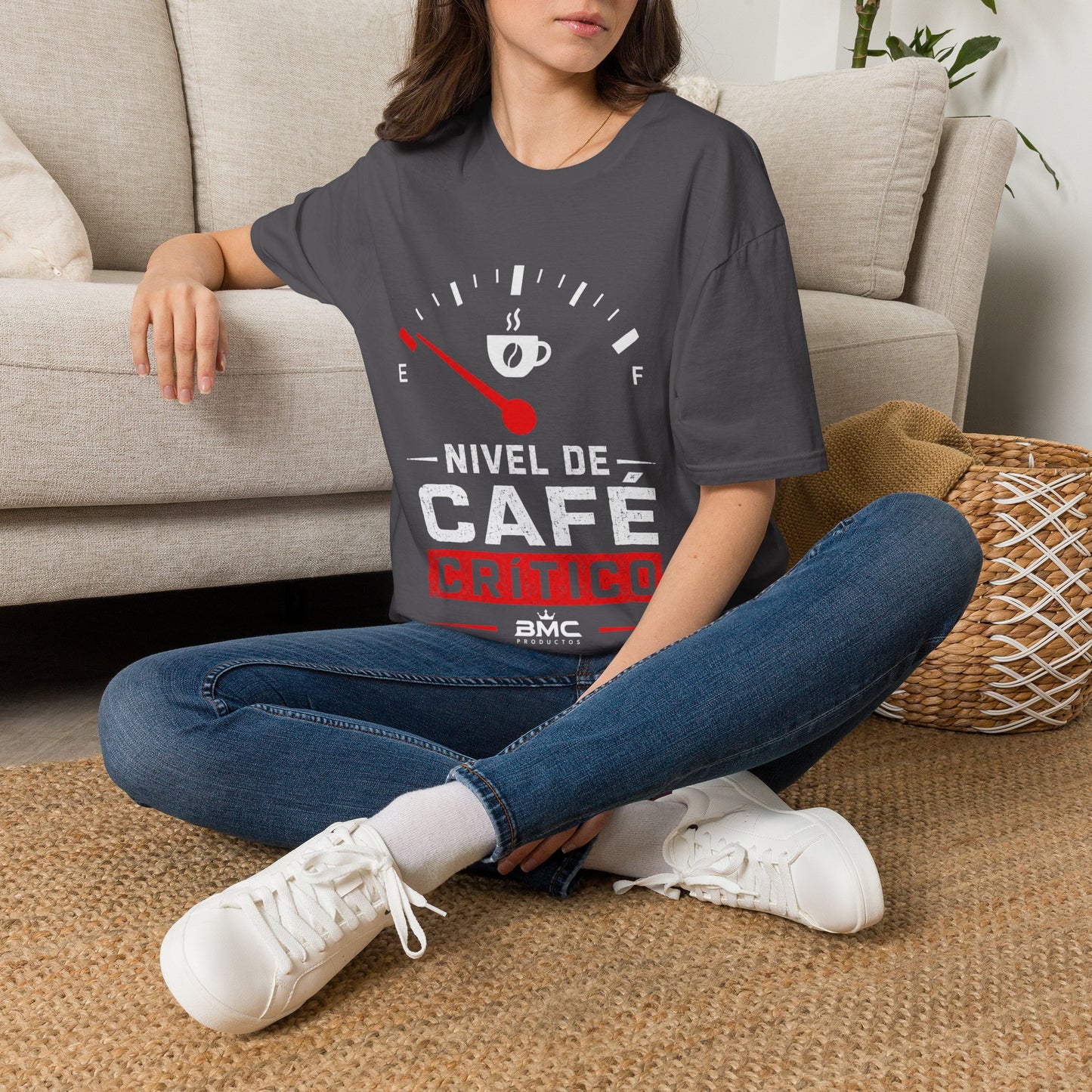 "Camiseta ☕ Nivel de Café: Crítico"