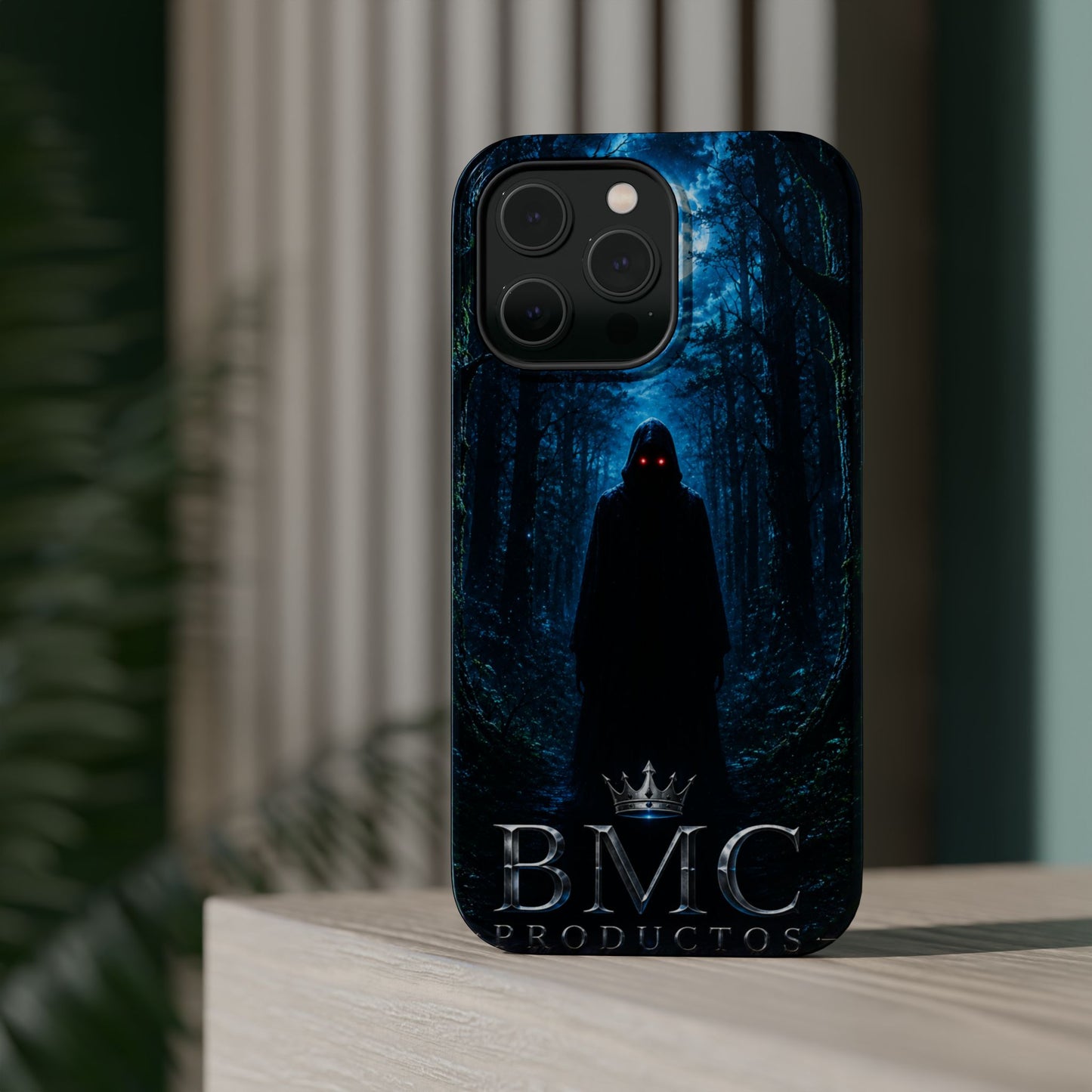 "Funda Magnética Reforzada🖤 El Vigía del Bosque Oscuro"