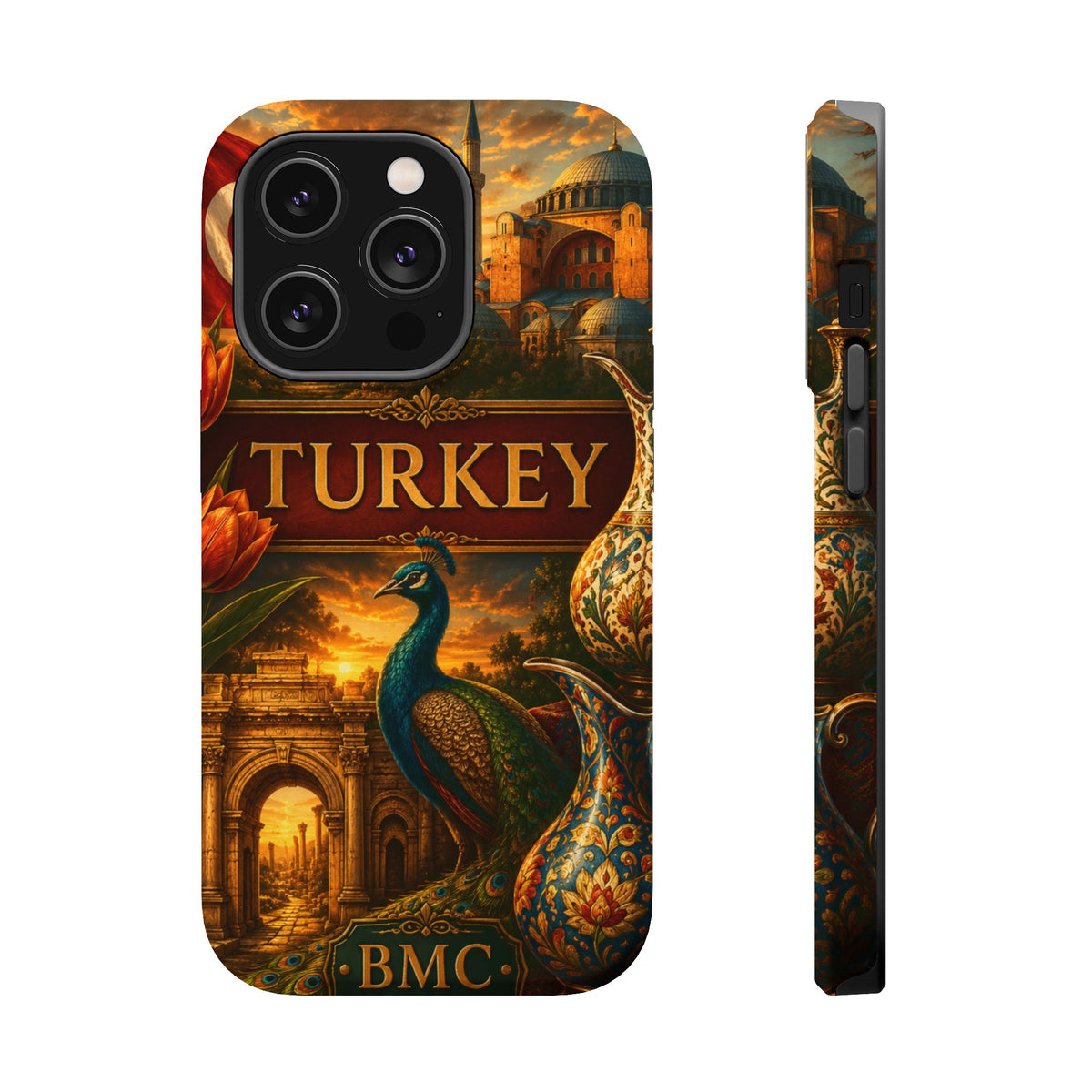 "Reinforced Magnetic Case Turkey✨ – Where East meets West"