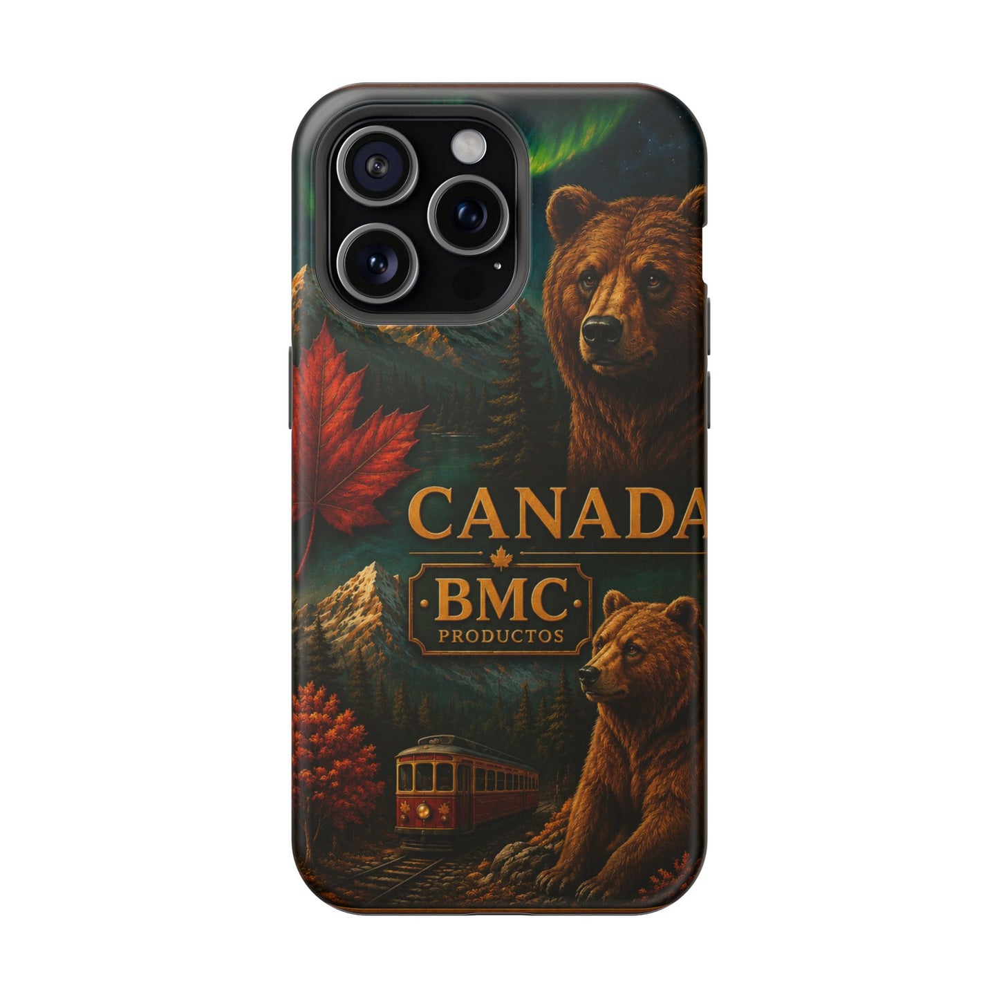 "Funda Magnética Reforzada Magnética Reforzada Canadá: Naturaleza Majestuosa y Espíritu Libre 🍁🏞️🦌"