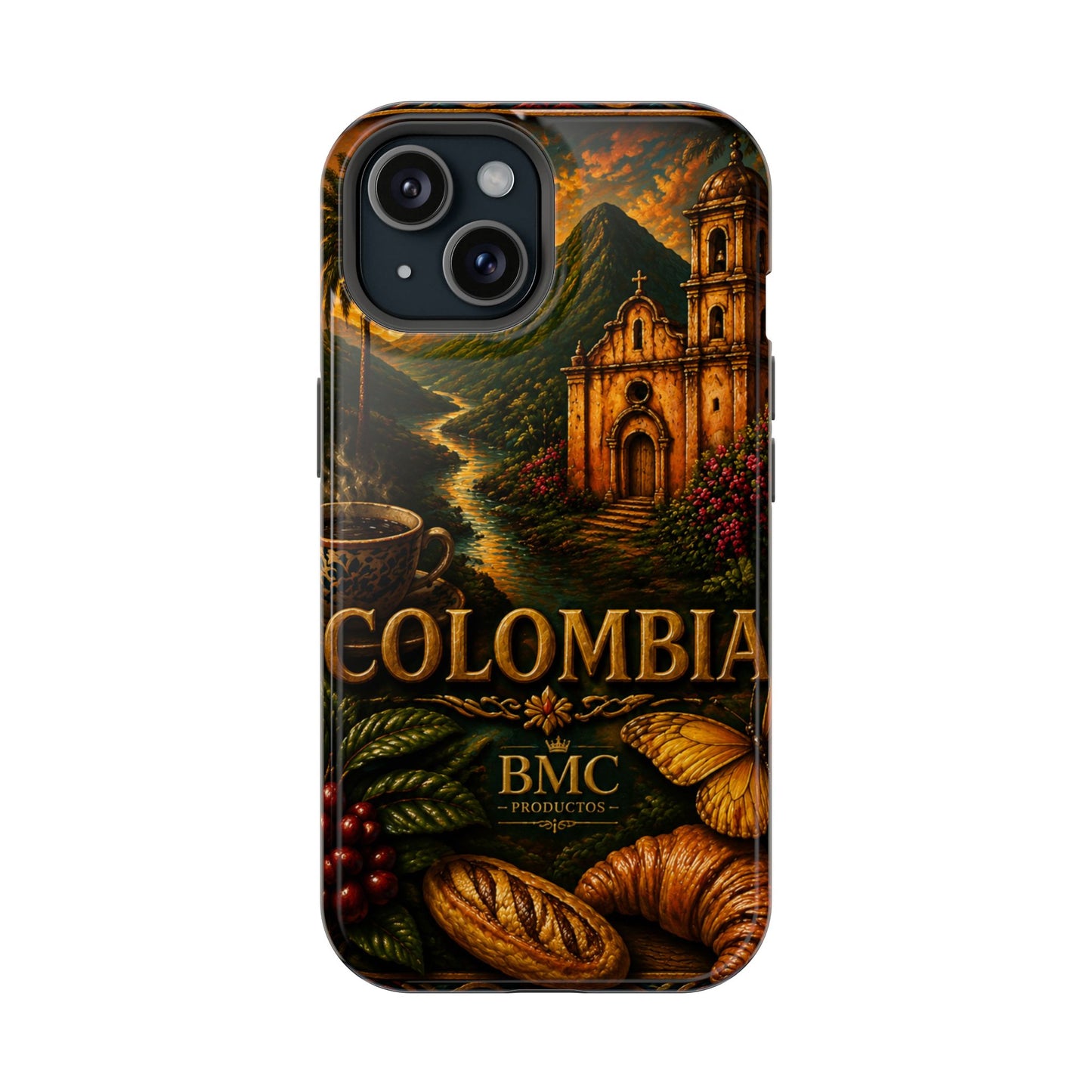 "Funda Magnética Reforzada Colombia: Magia de Colores, Café y Tradición ☕🎨🌄"
