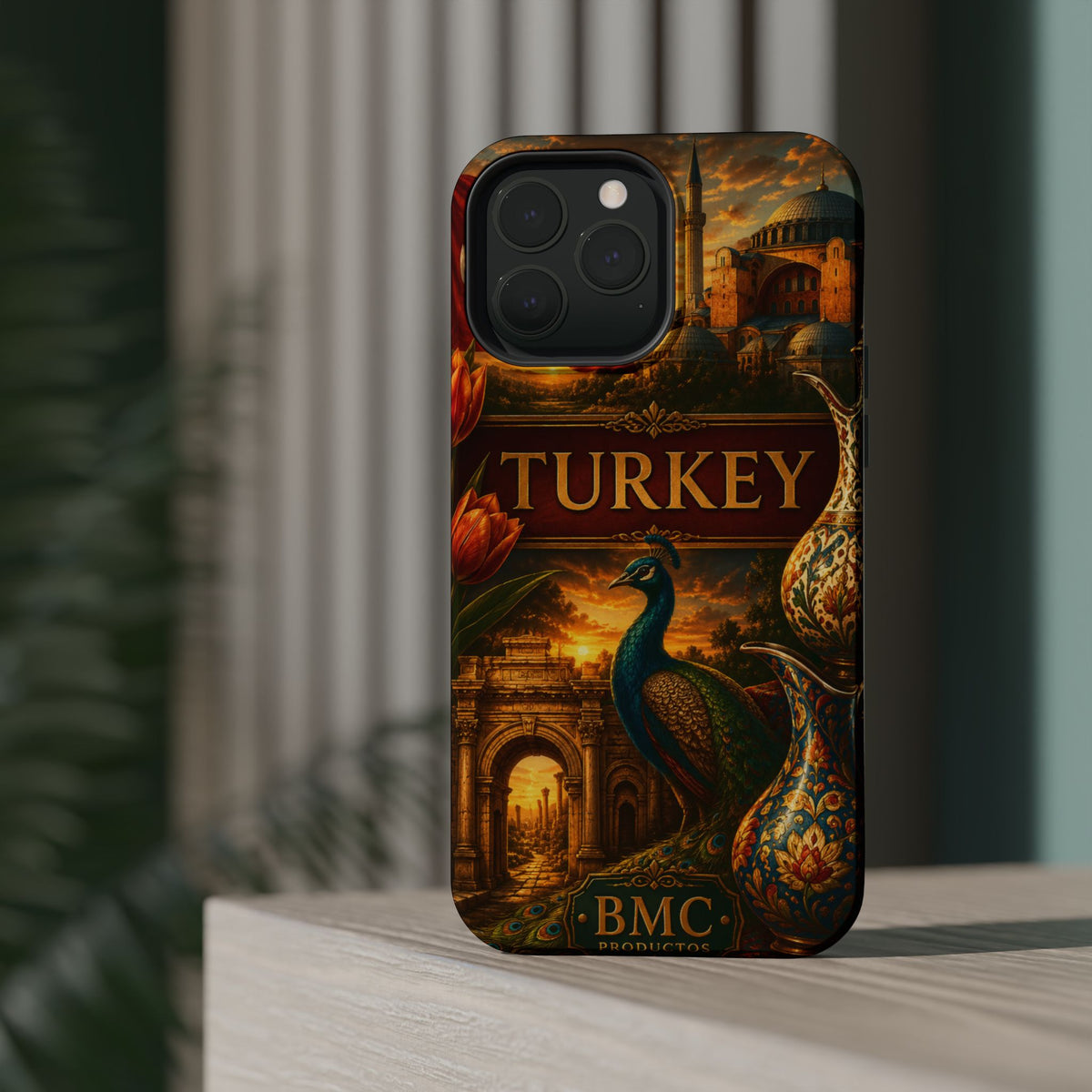 "Reinforced Magnetic Case Turkey✨ – Where East meets West"