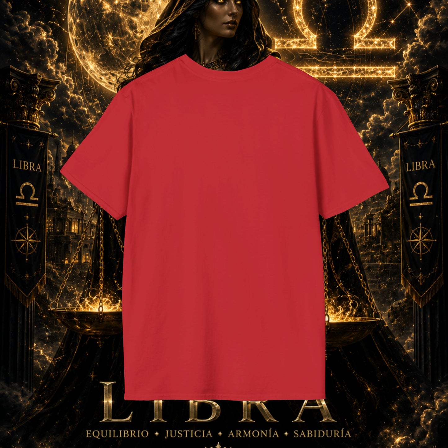 "Camiseta LIBRA – La Guardiana del Equilibrio"